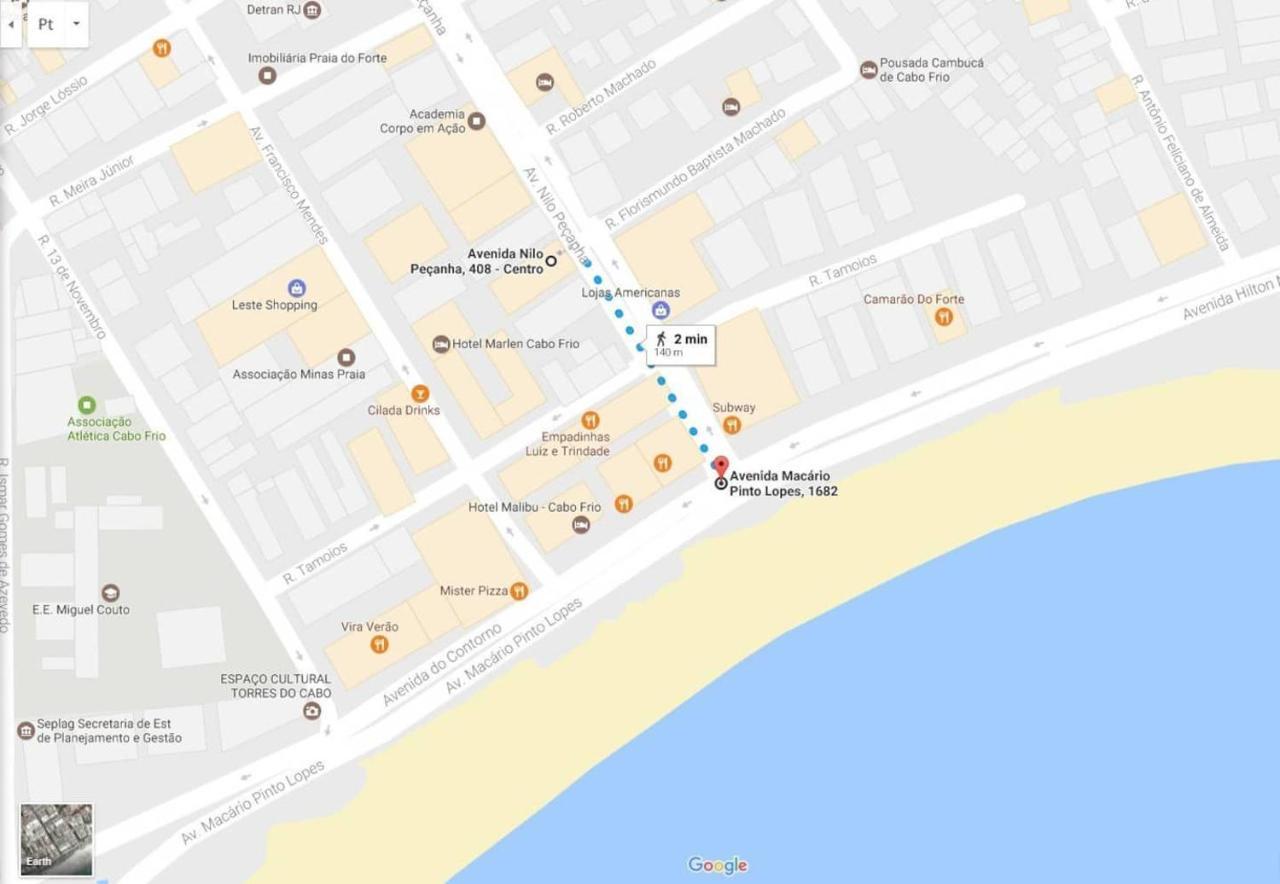 Praia Do Forte - Apto A 3 Minutos Da Areia Κάμπο Φρίο Εξωτερικό φωτογραφία